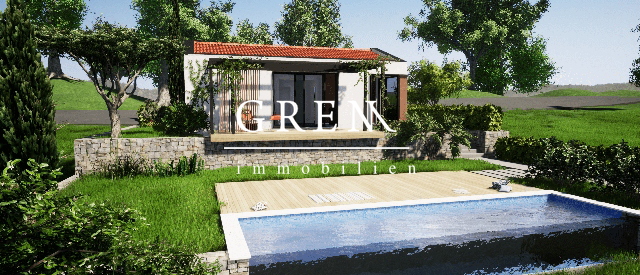 Ground floor with swimming pool under construction - Višnjan -